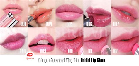 bang mau son dior leflair